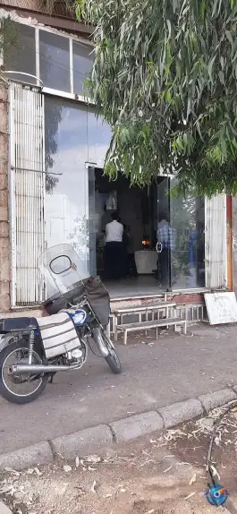 نانوایی سنگک؛ محله باجک سه، قم