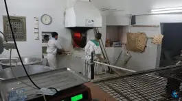 عکس نانوایی سنگگ نجفی؛ چهار مردان، قم 5