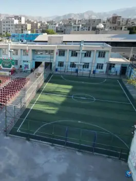 زمین چمن دبیرستان امام حسین، تهرانسر شرقی، تهران