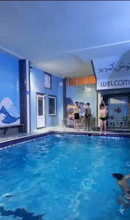 عکس استخر آب درمانی لوفا شوشتر 3