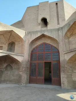 عکس مسجد و مدرسه حیدریه، محله بلاغی قزوین 5