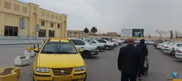 محوطه پارکینگ فرودگاه اصفهان