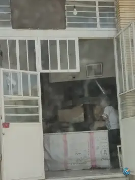 نان لواش؛ محله لسانی، قم