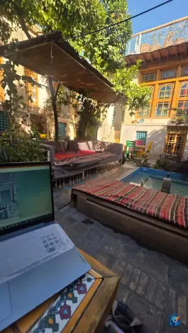 عکس عمارت هفت رنگ، علمدار، شیراز 4