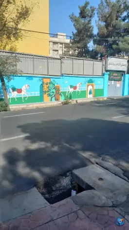 دبیرستان دخترانه خواجه عبدالله انصاری، محله مهران، تهران