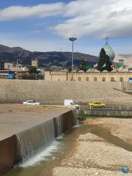 عکس پل تاریخی علی بن حمزه، محله دروازه اصفهان، شیراز 9