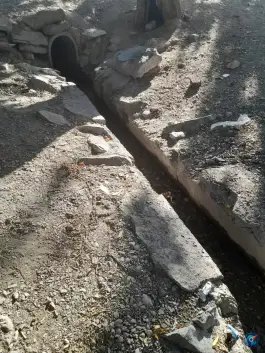 عکس استخر کهنه ساغشک، جاده ساغشک، چناران 4