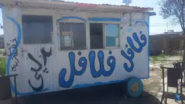 عکس فلافلی دولپی علی ترکه، بزرگراه همدان - کرمانشاه، اسدآباد 3