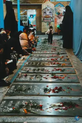 عکس گلزار شهدای گمنام، دارالرحمه، شیراز 6