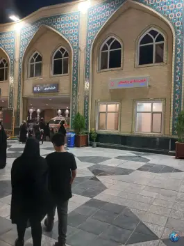 عکس فوریت های پزشکی زیرگذر حرم مطهر مشهد 4
