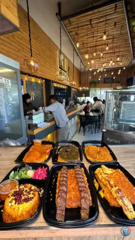 عکس رستوران و فست فود بیرون بر چنگال، پاسداران، شیراز 9