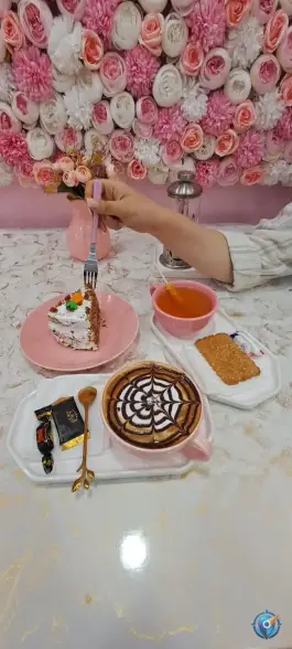 عکس کافه صورتی تویسرکان 8