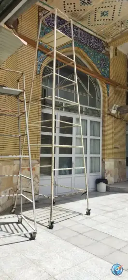 عکس مسجد صاحب الزمان (عج)؛ محله خاکفرج، قم 2