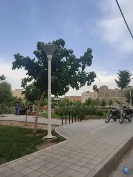 عکس بوستان متین قم؛ محله شاه سید علی 4