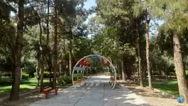 عکس بوستان بانوان حضرت نجمه، دورشهر قم 2
