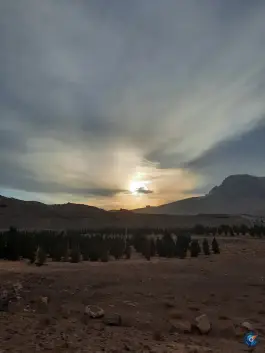 عکس بوستان کوهستانی مرجعیت قم 1