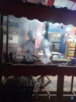 عکس کبابی و جگرکی یادگار پدر؛ چمن بید، قاضی 5