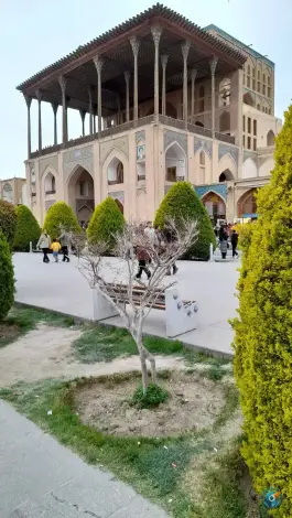 عکس عمارت عالی قاپو، نقش جهان، اصفهان 6
