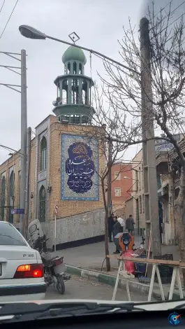 مسجد سیدان؛ سنگ بند، قم