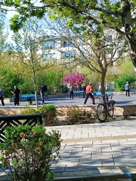 عکس پارک مکعب؛ نگین سبز محله مهرشهر کرج 3