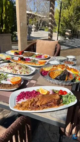 عکس های رستوران رز گلد، قصر دشت، شیراز