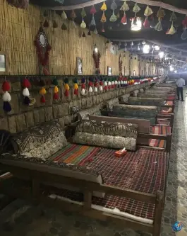 عکس سفره خانه باغ شمس العماره، شهرک گلشن، شیراز 3