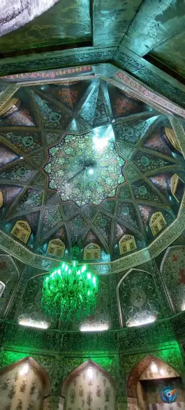 عکس مسجد طباطبائی؛ پیاده راه ارم، قم 3