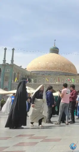 عکس مسجد طباطبائی؛ پیاده راه ارم، قم 6