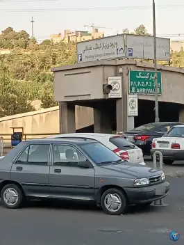 پارکینگ طبقاتی بیمارستان میلاد تهران