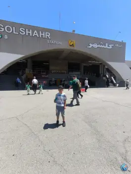 ورودی ایستگاه مترو گلشهر، بلوار گلزار غربی، کرج