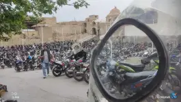 عکس پارکینگ موتور سیکلت میدان امام خمینی اصفهان 2