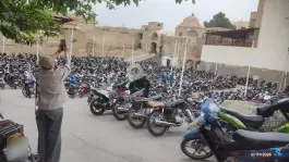 عکس پارکینگ موتور سیکلت میدان امام خمینی اصفهان 3