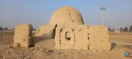 عکس بقعه قدیمی زمان آباد، جاده مولنجان، اصفهان 3