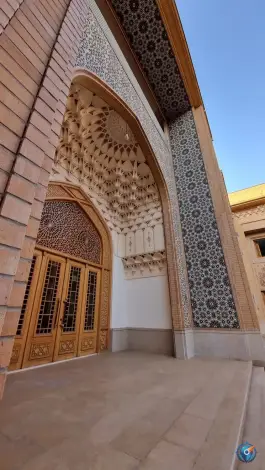 عکس مدرسه علویه، محله آقا بقال، قم 2