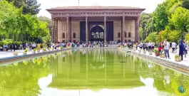 باغ موزه چهلستون اصفهان، نقش جهان