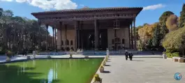 عکس باغ موزه چهلستون اصفهان، نقش جهان 8