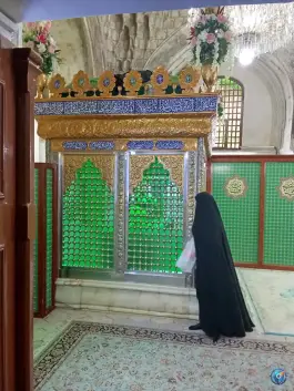 عکس گنبد خشتی امامزاده غیاث الدین محمد؛ پایین خیابان، مشهد 6