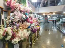 عکس گل مصنوعی عمرانی، بازار بزرگ قم 5