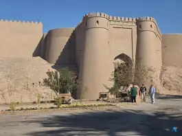 عکس های عمارت کلاه فرنگی ارگ بم، محله ارگ بم، شهر بم