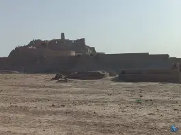 عکس عمارت کلاه فرنگی ارگ بم، محله ارگ بم، شهر بم 2