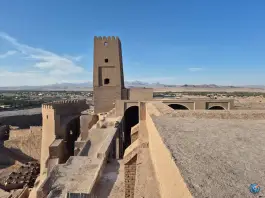 عکس عمارت کلاه فرنگی ارگ بم، محله ارگ بم، شهر بم 5