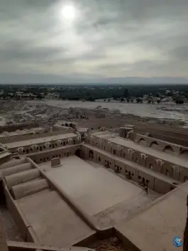 عکس عمارت کلاه فرنگی ارگ بم، محله ارگ بم، شهر بم 8