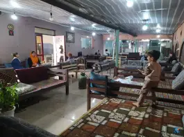 ماهی کبابی خان دایی، آبشار، اصفهان