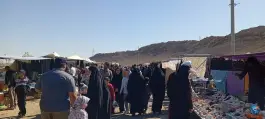 جمعه بازار قم؛ میوه و تره بار در خیابان ظهور
