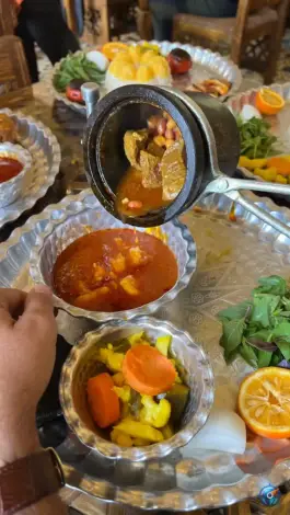 کافه رستوران سرای آینه، بهارستان، شیراز