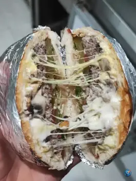 عکس فست فود و مرغ بریون دنج، طبس 3