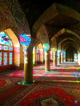 عکس مسجد نصیرالملک شیراز محله شاهچراغ 3