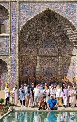 عکس مسجد نصیرالملک شیراز محله شاهچراغ 9