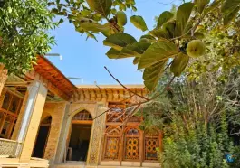 عکس عمارت حکیم السلطنه، گود عربان، شیراز 2