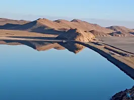 عکس های استخر ۵۵ هکتاری پرورش آرتمیا عجب شیر